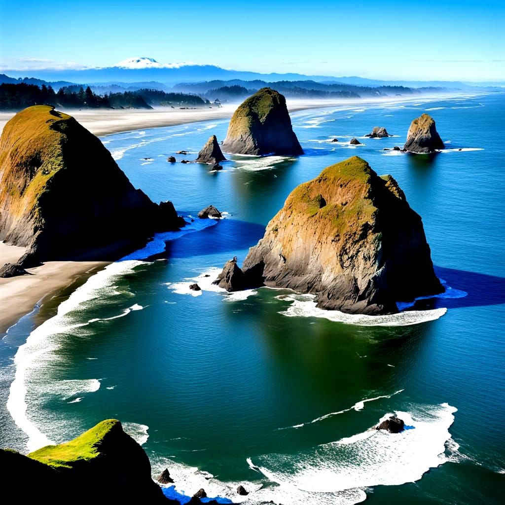 Oregon Coast Seastack in Bandon