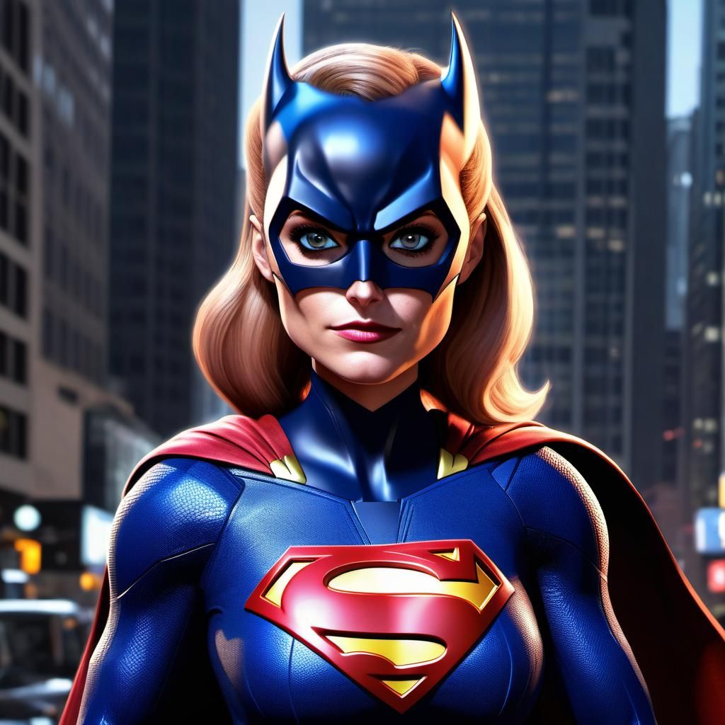 Batgirl Supergirl hybrid