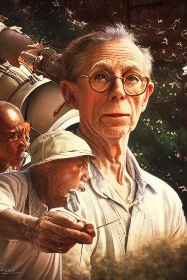 Melancholic Dystopian Fairycore Concept Art