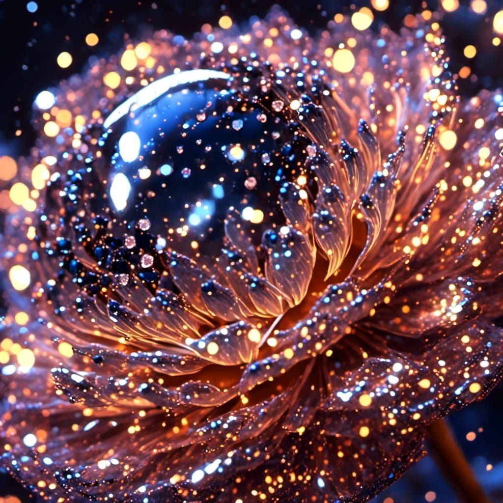 A mesmerizing Moon Rose!