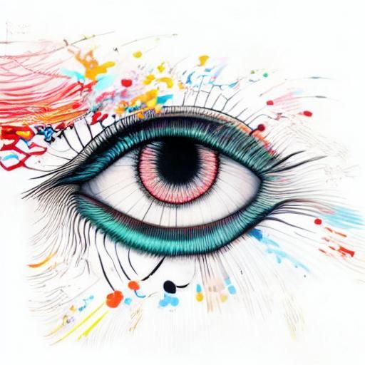 Kaleidoscopic River Garden in Surrealist Style