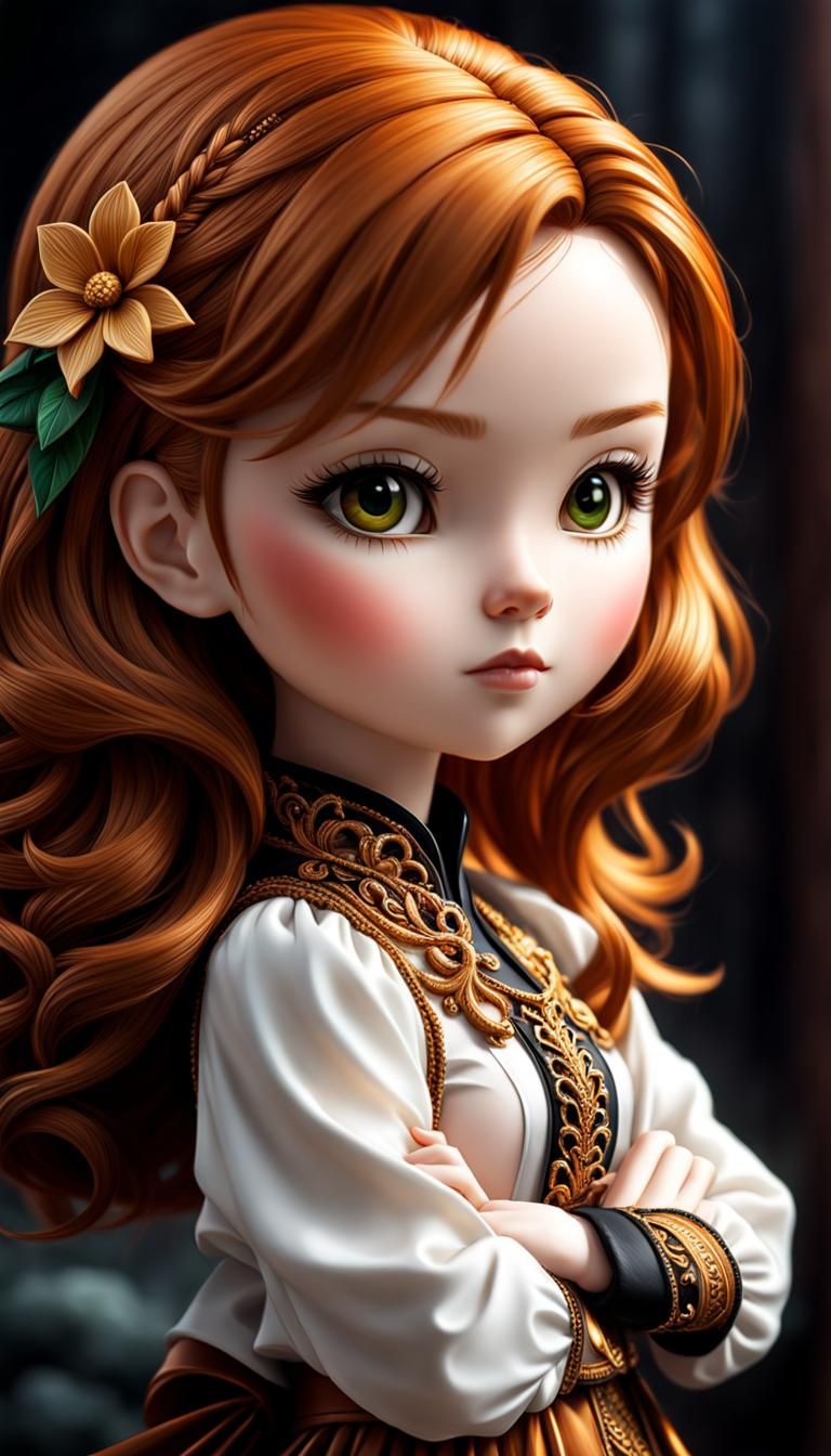 Chibi Ginger Girl