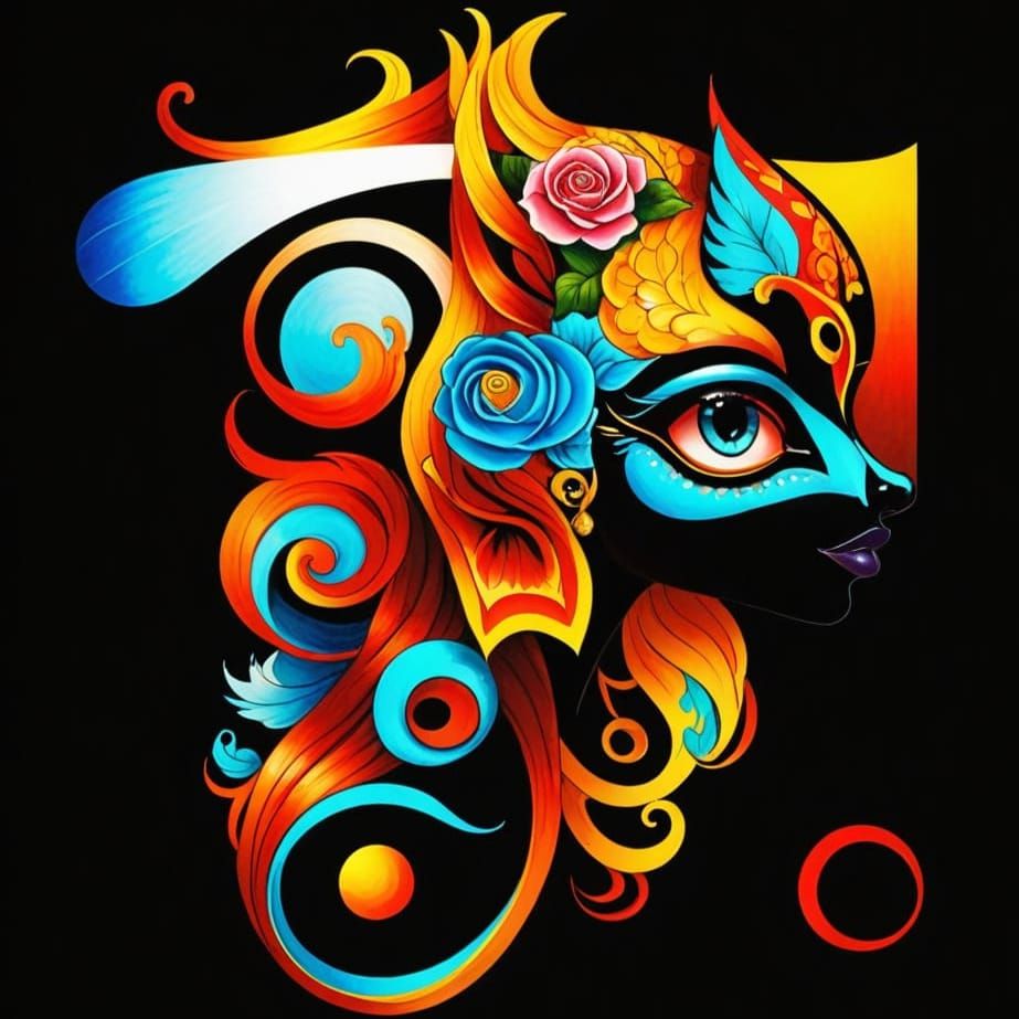 Sensual Elegance Unveiled in Lavish, Ornate Splendor