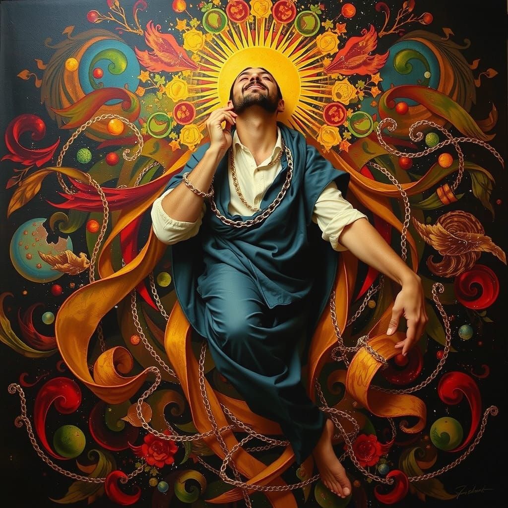 Abstract Forms Of Twisted And Curled Shapes