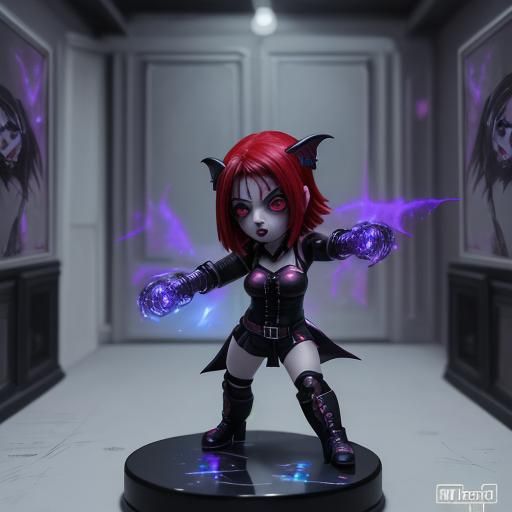 Chibi Bloodrayne Casting Magic