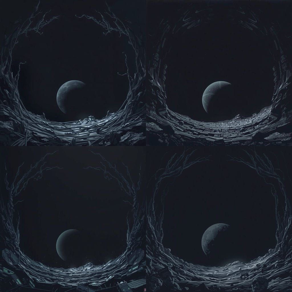 Cosmic Void in Darkened Shadows