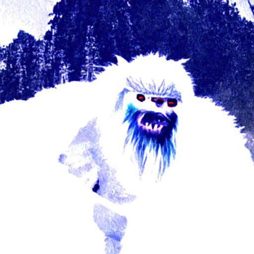 AI Generated Image of a Yeti