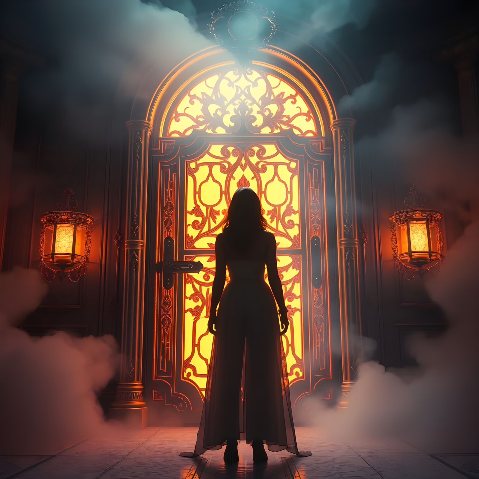 Surreal Doorway to Another Perception