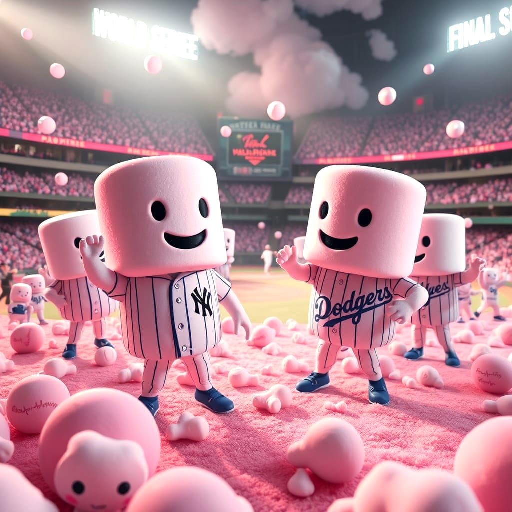 Marshmallowpunk World Series: A Whimsical 3D Game Scene