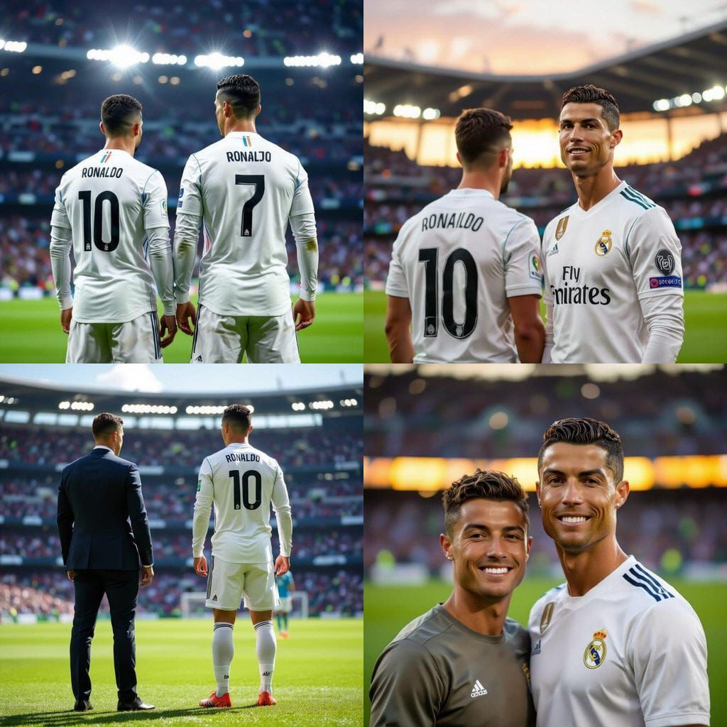 AI Image: You Posing With Cristiano Ronaldo