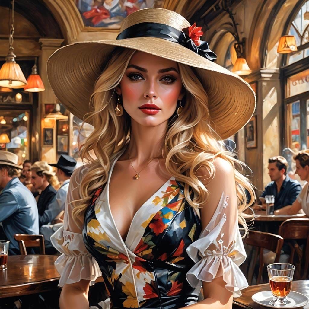 Italian Cafe - Italian Fashion