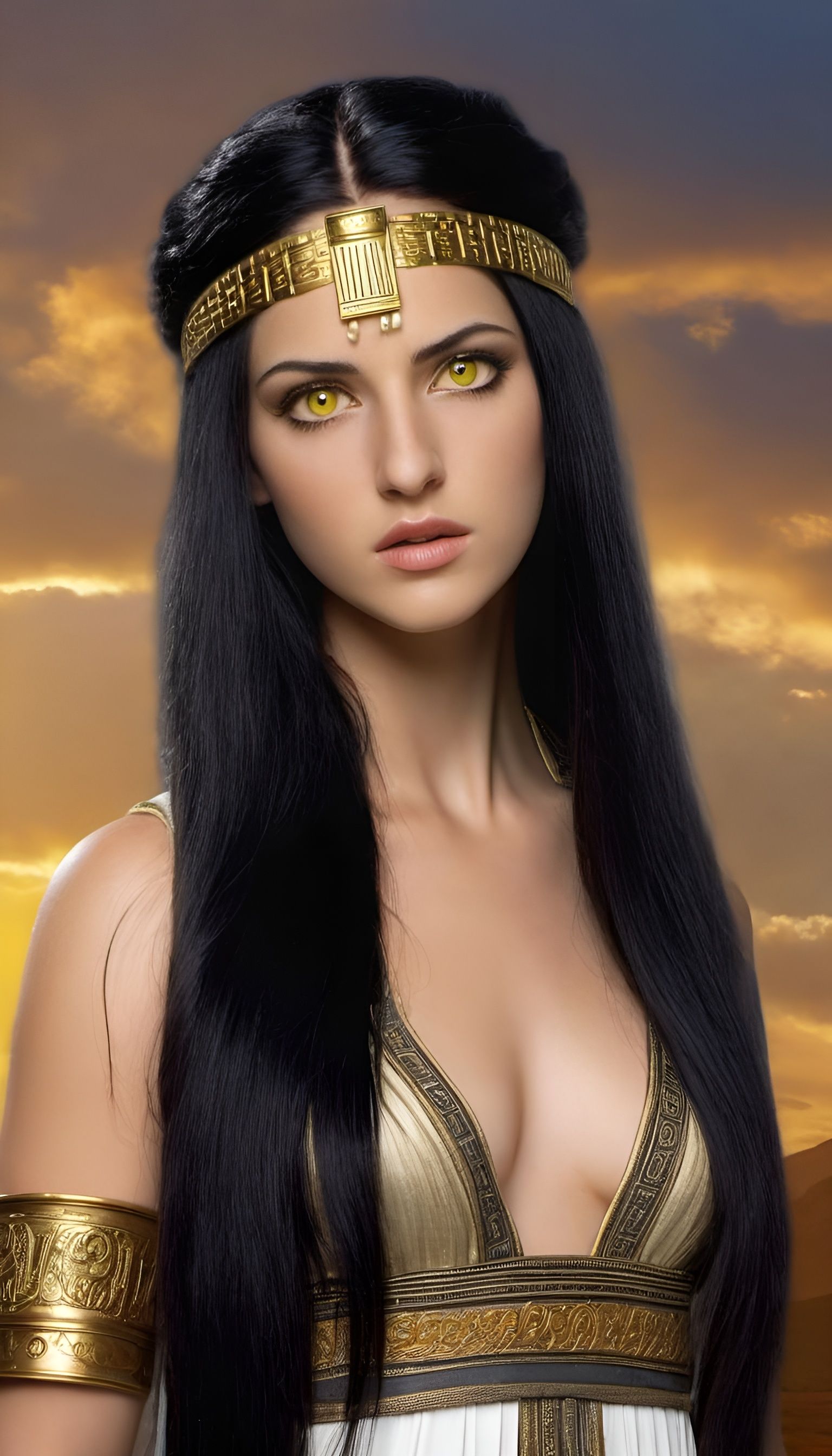 Helen of Troy Reincarnation in Ancient Greece Style