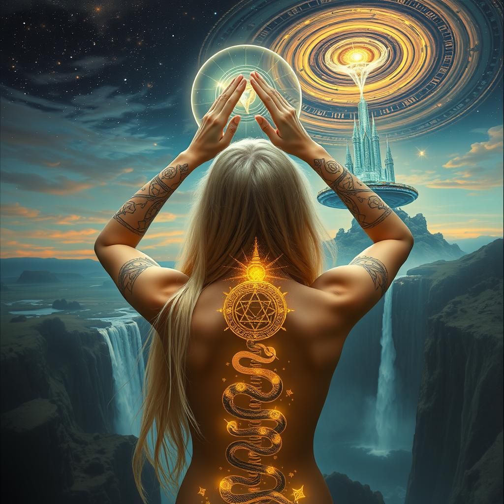 Ethereal Energy Master Ascending to Shamballa