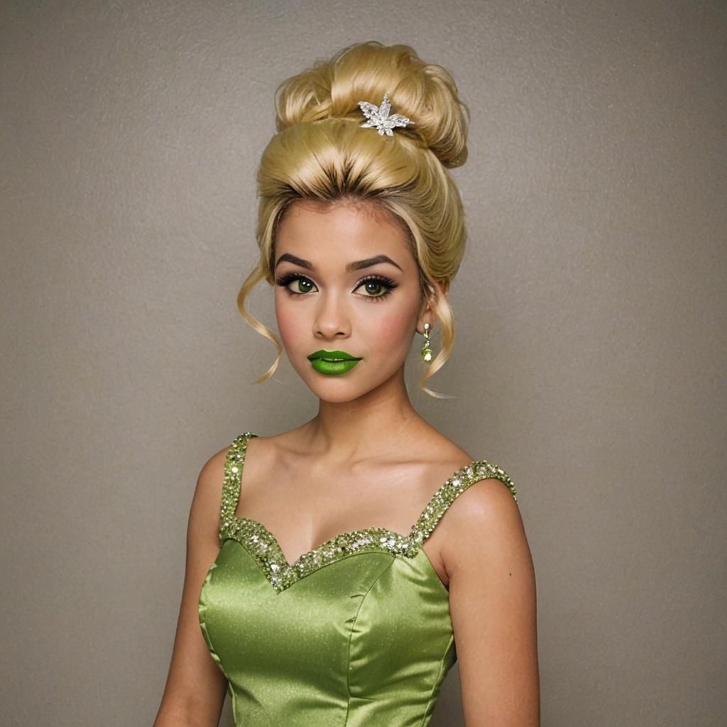 Tinkerbell Gets a Glamour Shot Makeover