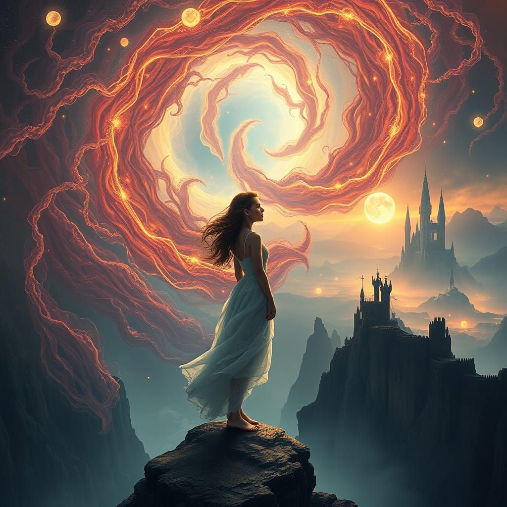 Young Woman Embarks on Journey of Self-Discovery Amidst Cele...