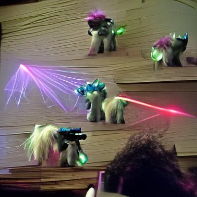 Ponies with Head-Mounted Lasers: A Futuristic Vision