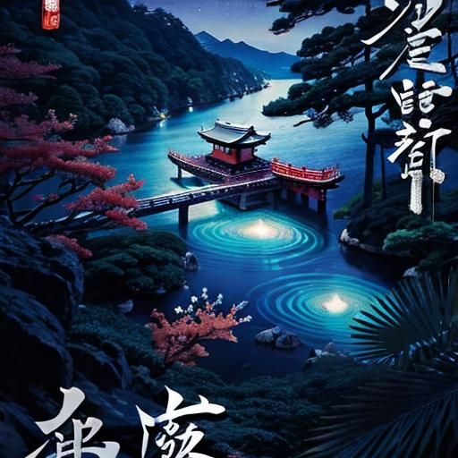 AI Generated Ukiyo-e Style Image