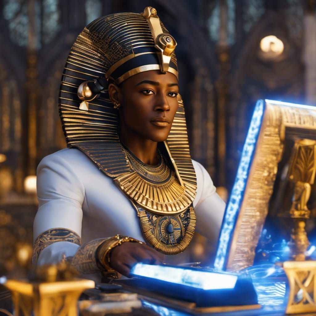 Ancient Egyptian Using Computer