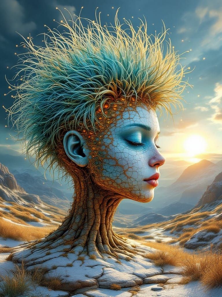 Faceplanters Gloriously Enquiffed With Spiky Hair by Dr Seus...