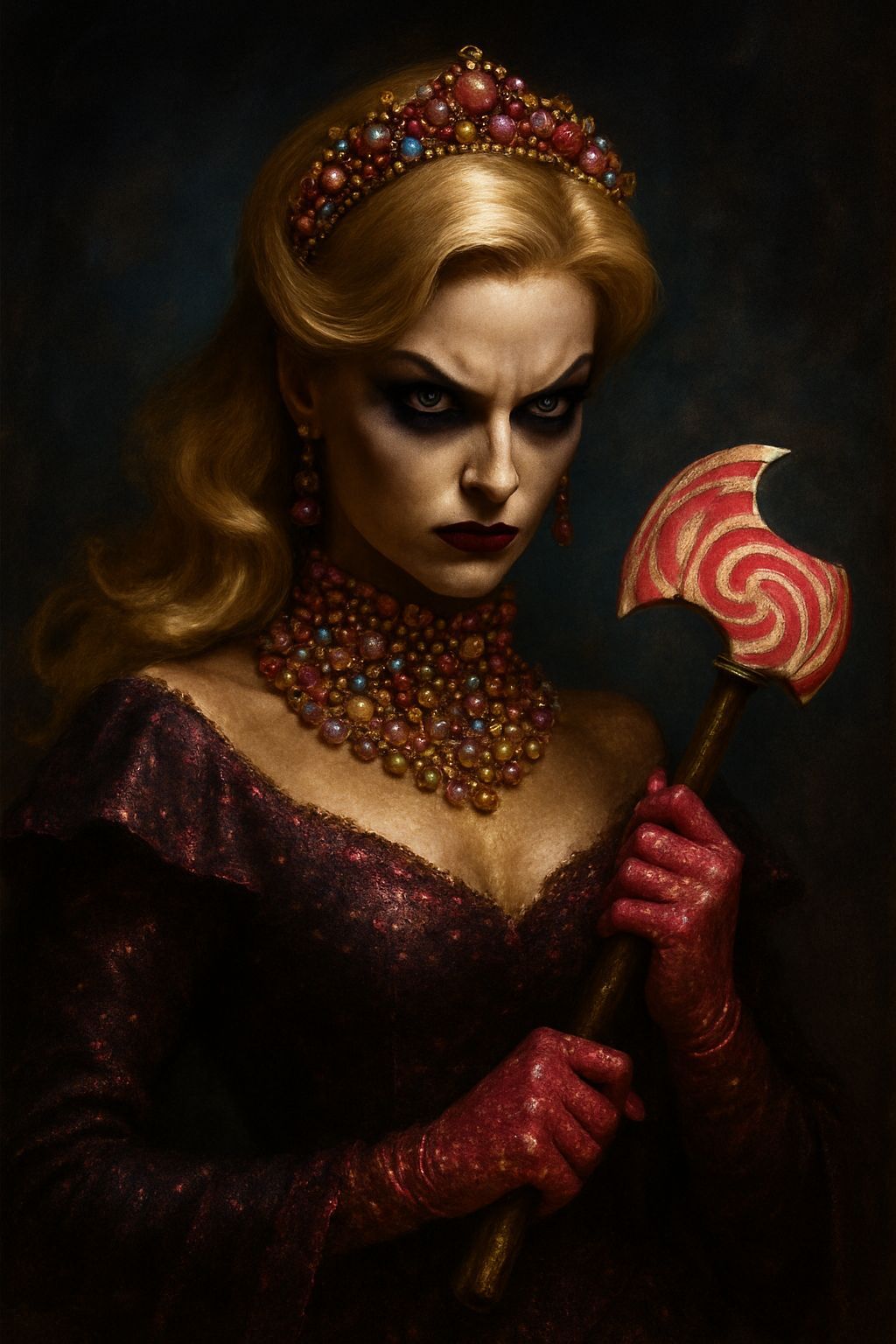 Evil candy queen 🍭🪓