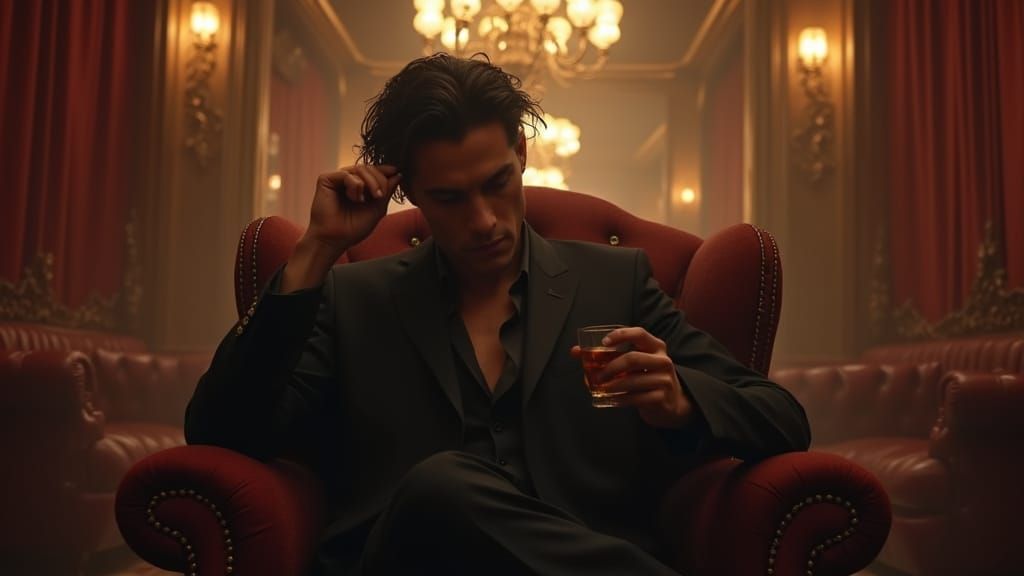 Mafia Prince in a Dark Luxury Club
