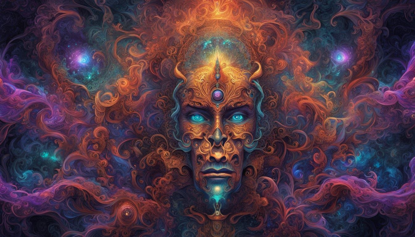 Organic Meets Mechanical: A Cosmic Steampunk Dream