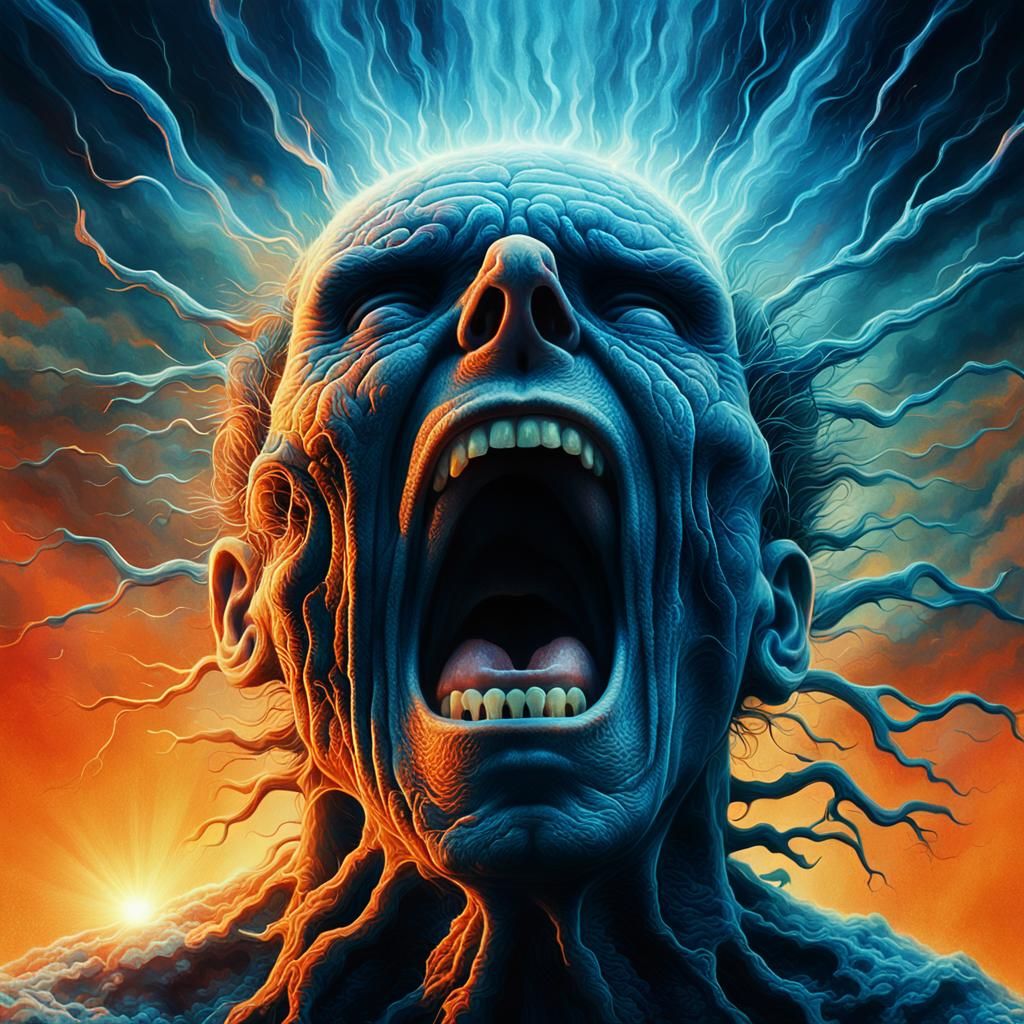 Brain Explosion: A Cinematic Surrealist Nightmare