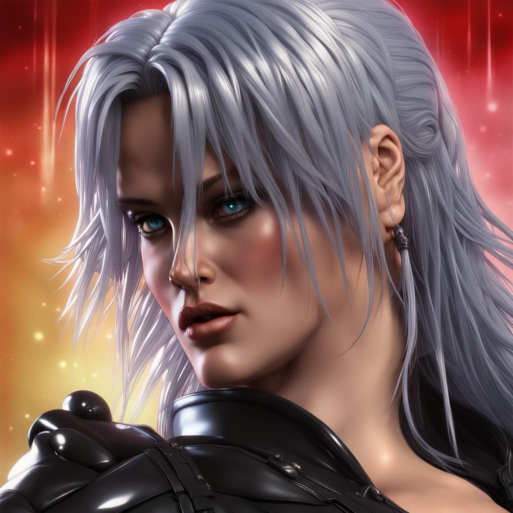 Anna Nicole Smith as Gantz Warrior in 3D