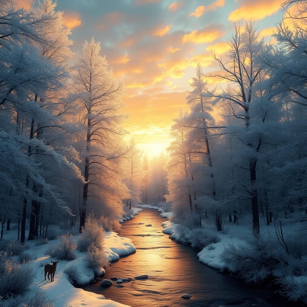 pretty winterlandscape