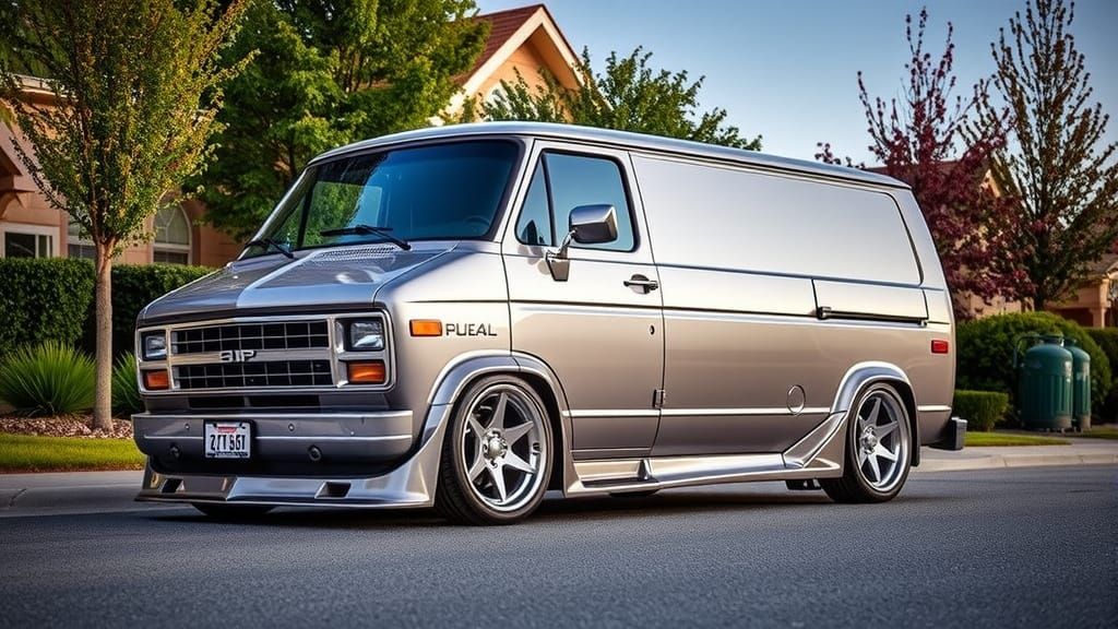 Custom Lowered Van Modification