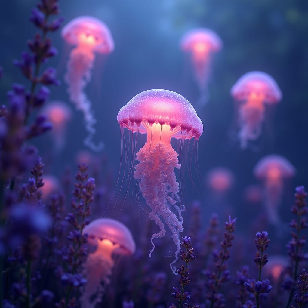 Jellyfish/Medusa Dreamlike surrealism