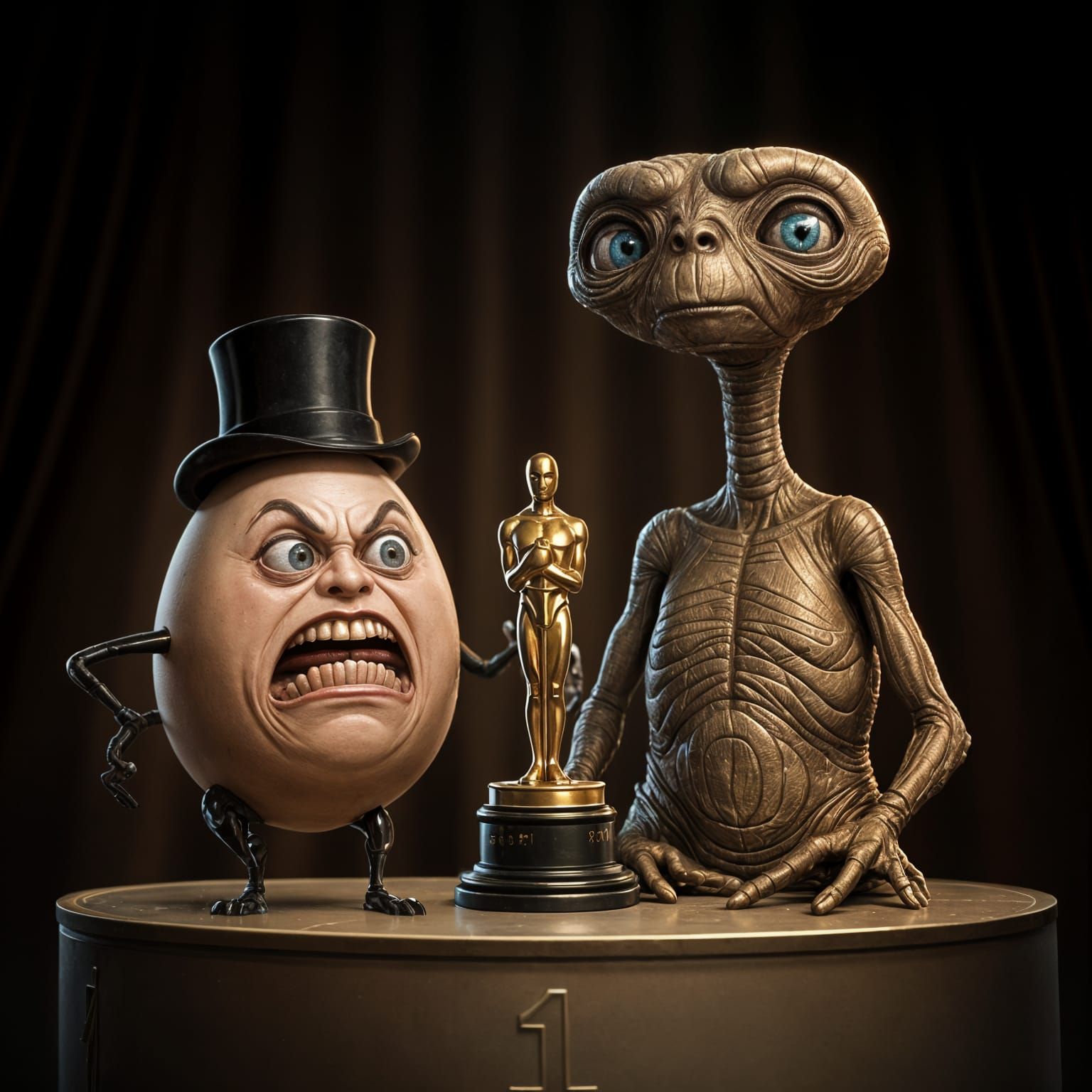 Get off E.T!  It's mine !!!