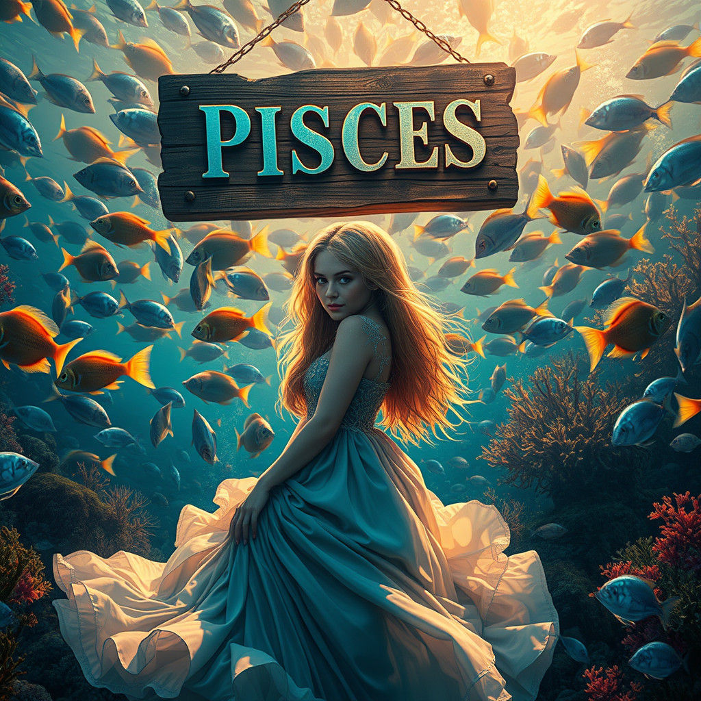Alice in Underwater Wonderland: A Pisces Dream