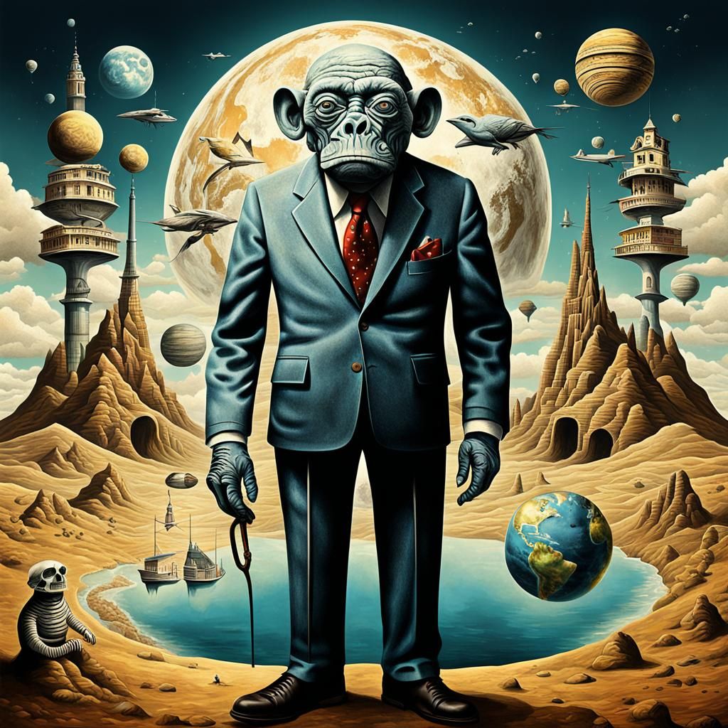 Surrealist Masterpiece Emerges from Dreamscape