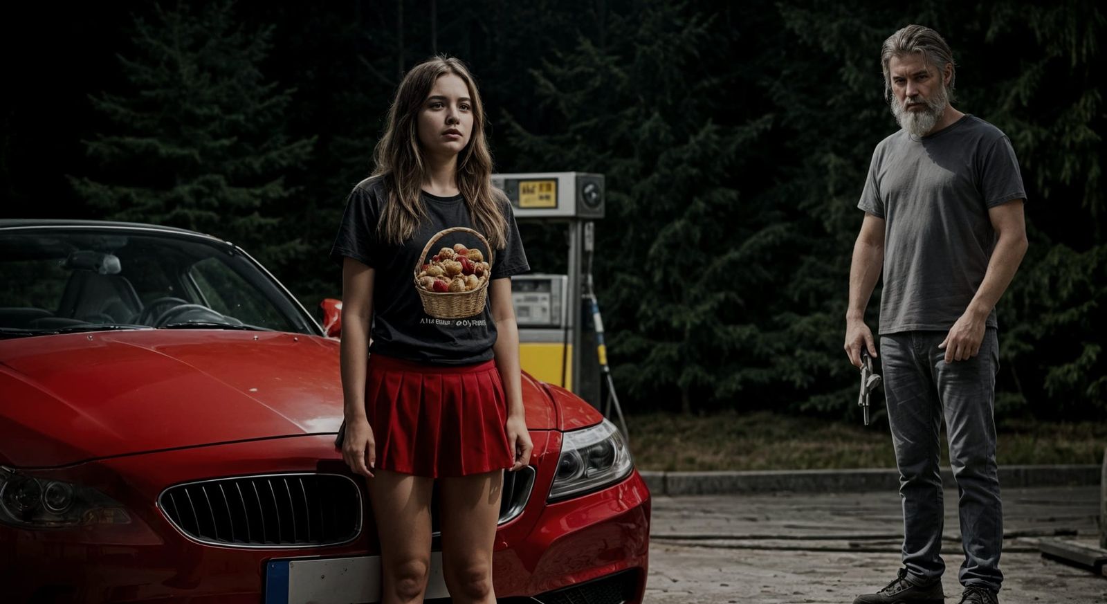 Lost Girl Meets Grim Mechanic in Fairytale Countryside