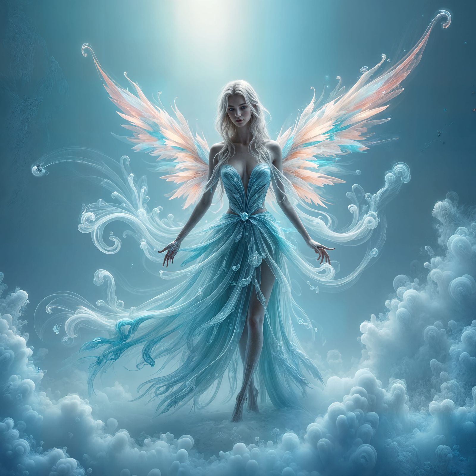 Chilli Ice Fairy in Ethereal Cinematic Scene