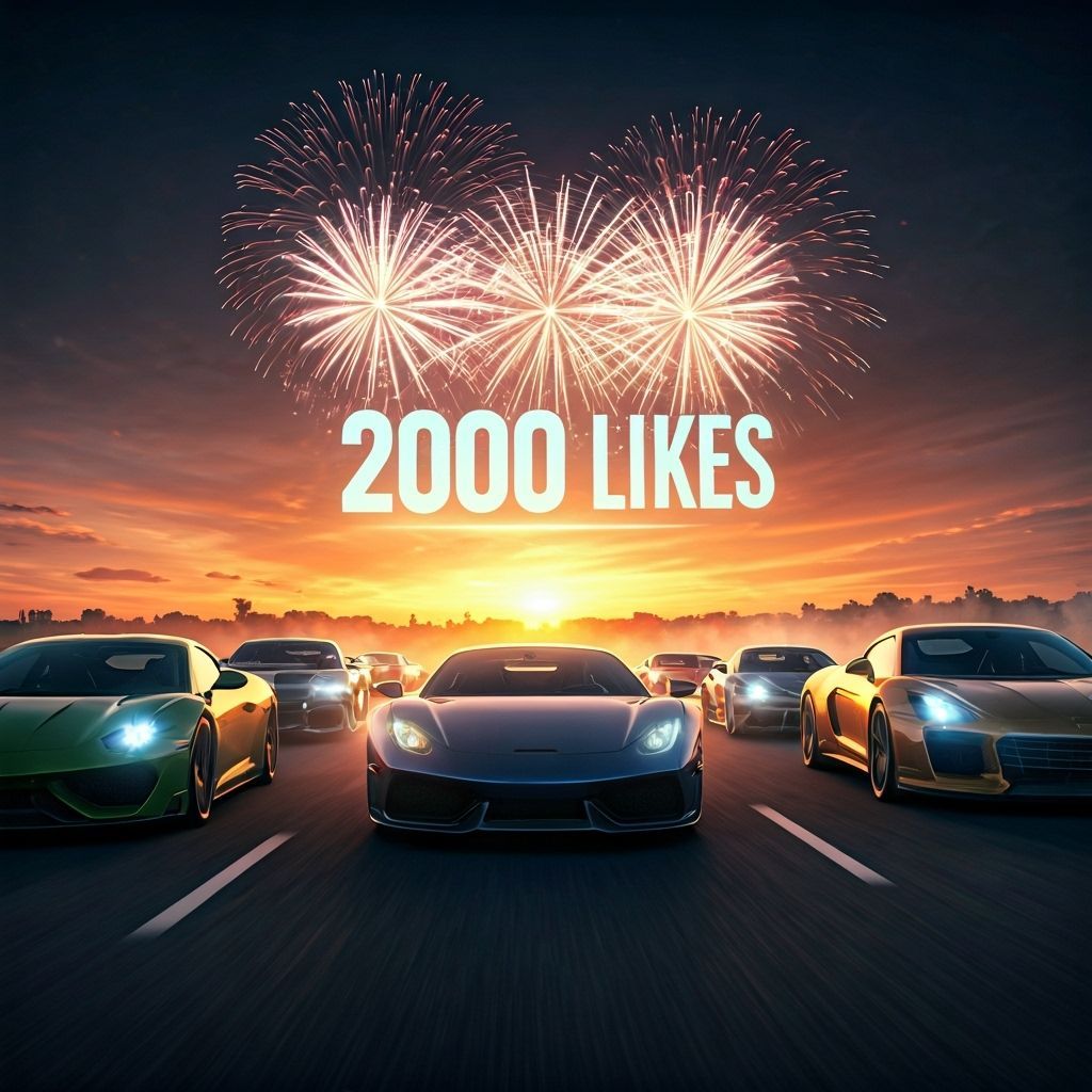 Sports Cars Racing at Sunset in Ultra-Realistic Style