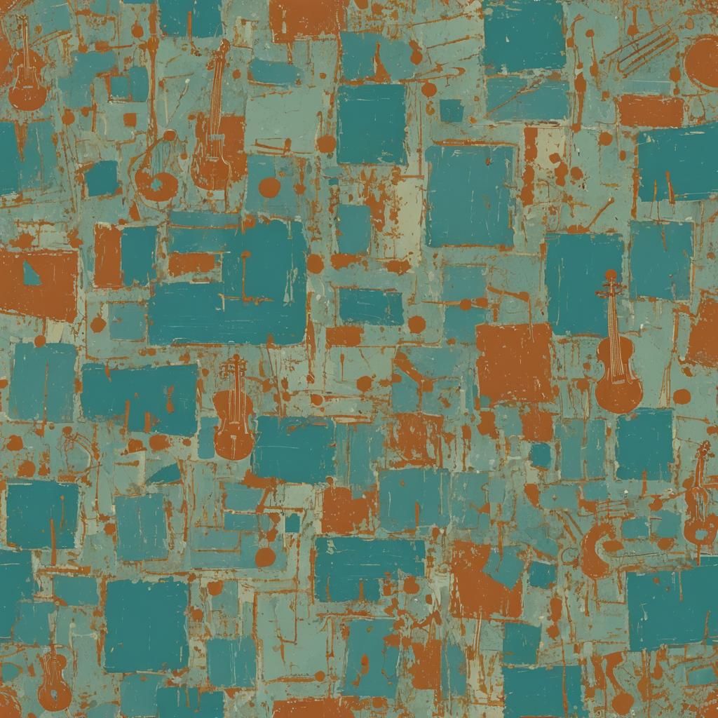 Abstract Art from Nexus Studios in Complementary Colors