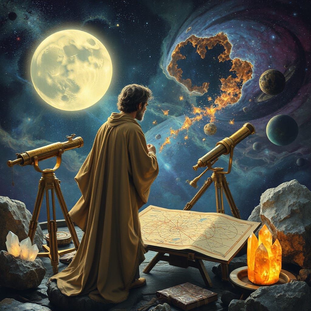 Celestial Cartographer Charts Constellations in Art Nouveau ...