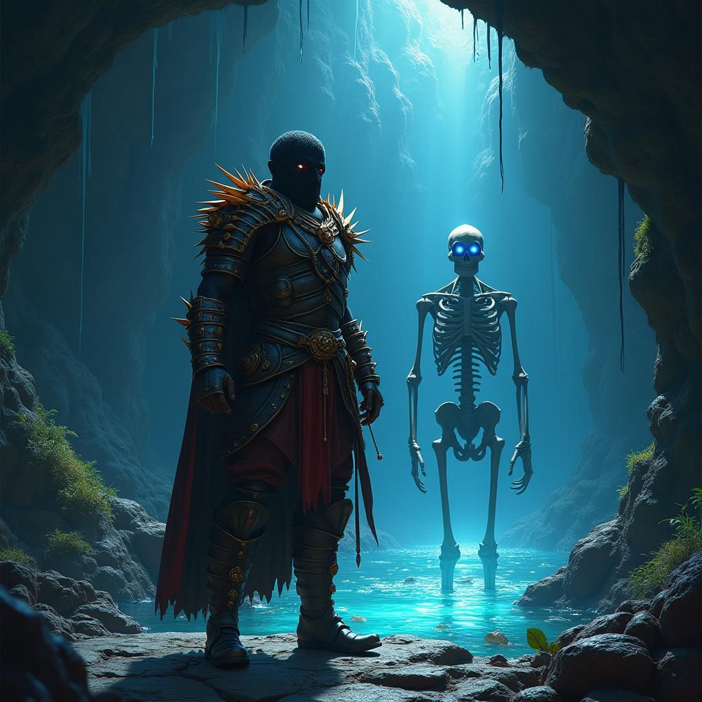 Ethereal Eels: Sailor and Pirate in a Cave