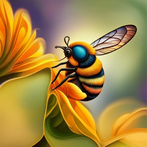 Buzzy the World Cartoon Bee