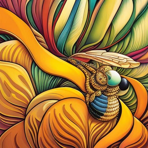 Buzzy the World Cartoon Bee