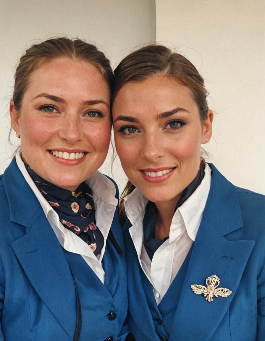 Classy Preppy British Woman in Suit and Tie