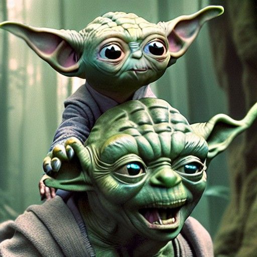 Yoda Piggyback Ride V1