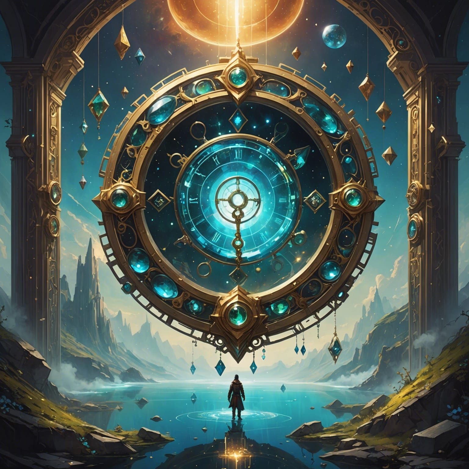 Cosmic Ring of Keys in Space and Time