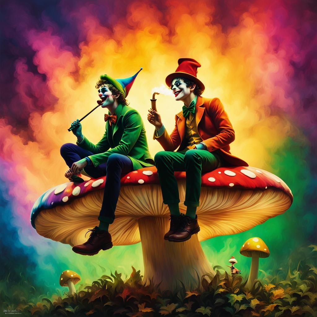 Joker meets Peter Pan and they Smoke the Best Pot in the World