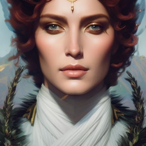 Empress of Alpha Centuri in Dramatic Lighting