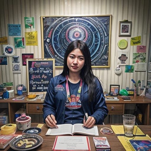 Bipolar Disorder: A Conceptual AI Illustration