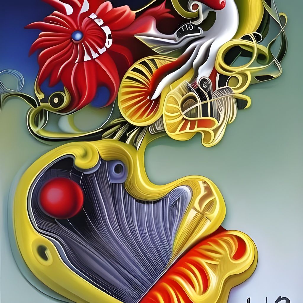 Royal Flush in Hearts Illustration