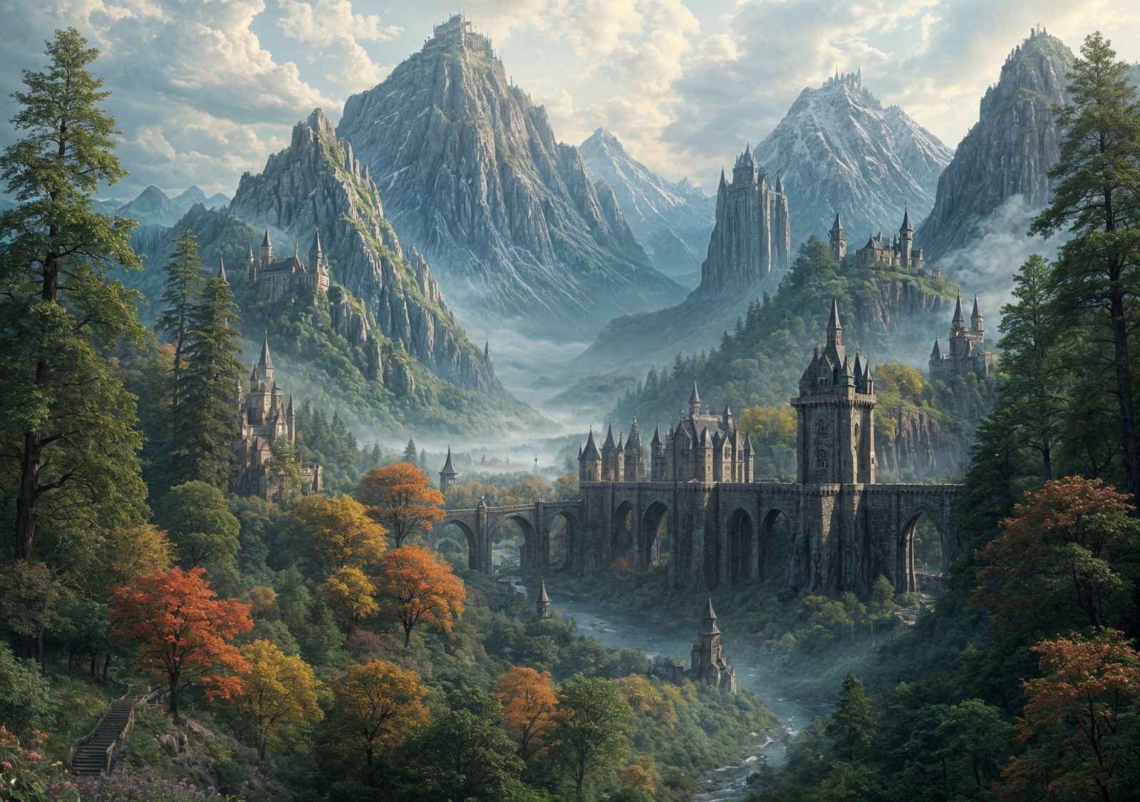 Simple Fantasy Image Generated by AI